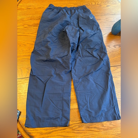 VTG Y2K Nike mens XL nylon athletic swishy sweatpants - Picture 3 of 7